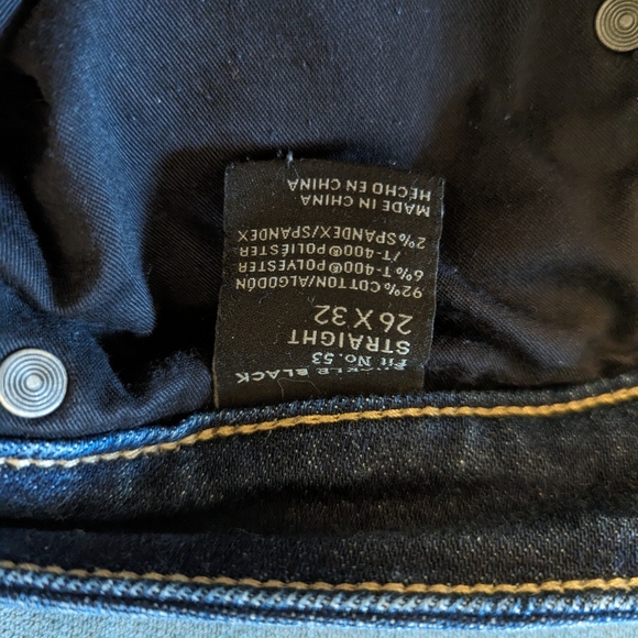 Buckle Black Fit 53 jeans, size 26x32 - Picture 5 of 5